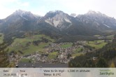 Archiv Foto Webcam Sicht auf St. Vigil in Enneberg im Südtiroler Pustertal (1.500 m) 13:00