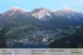 Archiv Foto Webcam Sicht auf St. Vigil in Enneberg im Südtiroler Pustertal (1.500 m) 17:00