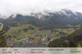 Archiv Foto Webcam Sicht auf St. Vigil in Enneberg im Südtiroler Pustertal (1.500 m) 13:00
