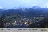 Archiv Foto Webcam Sicht auf St. Vigil in Enneberg im Südtiroler Pustertal (1.500 m) 05:00