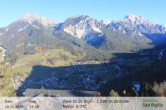 Archiv Foto Webcam Sicht auf St. Vigil in Enneberg im Südtiroler Pustertal (1.500 m) 13:00