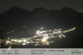 Archiv Foto Webcam Sicht auf St. Vigil in Enneberg im Südtiroler Pustertal (1.500 m) 23:00