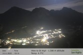 Archiv Foto Webcam Sicht auf St. Vigil in Enneberg im Südtiroler Pustertal (1.500 m) 03:00
