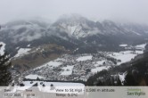 Archiv Foto Webcam Sicht auf St. Vigil in Enneberg im Südtiroler Pustertal (1.500 m) 09:00