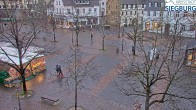 Archived image Webcam Siegburg (Noth Rhine-Westphalia) - View towards market square 09:00