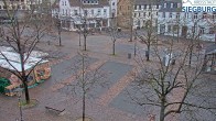 Archived image Webcam Siegburg (Noth Rhine-Westphalia) - View towards market square 11:00