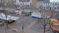 Archiv Foto Webcam Siegburg (Nordrhein-Westfalen) - Blick auf Marktplatz 07:00