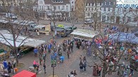 Archiv Foto Webcam Siegburg (Nordrhein-Westfalen) - Blick auf Marktplatz 11:00