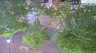 Archiv Foto Webcam Siegburg (Nordrhein-Westfalen) - Blick auf Marktplatz 23:00