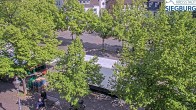 Archiv Foto Webcam Siegburg (Nordrhein-Westfalen) - Blick auf Marktplatz 15:00