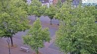 Archiv Foto Webcam Siegburg (Nordrhein-Westfalen) - Blick auf Marktplatz 19:00