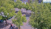 Archiv Foto Webcam Siegburg (Nordrhein-Westfalen) - Blick auf Marktplatz 13:00