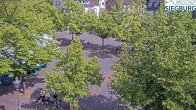Archiv Foto Webcam Siegburg (Nordrhein-Westfalen) - Blick auf Marktplatz 15:00