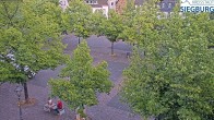 Archiv Foto Webcam Siegburg (Nordrhein-Westfalen) - Blick auf Marktplatz 19:00