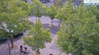 Archiv Foto Webcam Siegburg (Nordrhein-Westfalen) - Blick auf Marktplatz 09:00