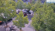 Archiv Foto Webcam Siegburg (Nordrhein-Westfalen) - Blick auf Marktplatz 09:00