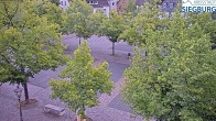 Archiv Foto Webcam Siegburg (Nordrhein-Westfalen) - Blick auf Marktplatz 19:00