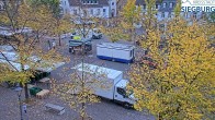 Archiv Foto Webcam Siegburg (Nordrhein-Westfalen) - Blick auf Marktplatz 13:00