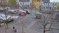 Archiv Foto Webcam Siegburg (Nordrhein-Westfalen) - Blick auf Marktplatz 11:00