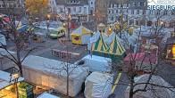 Archiv Foto Webcam Siegburg (Nordrhein-Westfalen) - Blick auf Marktplatz 06:00