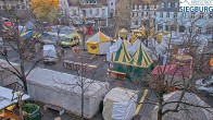 Archiv Foto Webcam Siegburg (Nordrhein-Westfalen) - Blick auf Marktplatz 07:00