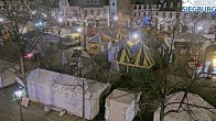 Archiv Foto Webcam Siegburg (Nordrhein-Westfalen) - Blick auf Marktplatz 23:00