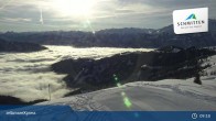 Archived image Webcam zellamseeXpress Top Station 08:00