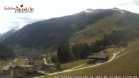 Archiv Foto Webcam Tux Lanersbach - Ausblick Appartements Schöne Aussicht 13:00