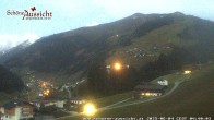 Archiv Foto Webcam Tux Lanersbach - Ausblick Appartements Schöne Aussicht 04:00