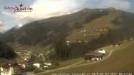 Archiv Foto Webcam Tux Lanersbach - Ausblick Appartements Schöne Aussicht 07:00