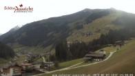 Archiv Foto Webcam Tux Lanersbach - Ausblick Appartements Schöne Aussicht 13:00