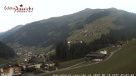 Archiv Foto Webcam Tux Lanersbach - Ausblick Appartements Schöne Aussicht 04:00