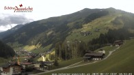 Archiv Foto Webcam Tux Lanersbach - Ausblick Appartements Schöne Aussicht 09:00