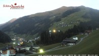 Archiv Foto Webcam Tux Lanersbach - Ausblick Appartements Schöne Aussicht 03:00