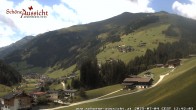 Archiv Foto Webcam Tux Lanersbach - Ausblick Appartements Schöne Aussicht 11:00