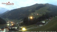 Archiv Foto Webcam Tux Lanersbach - Ausblick Appartements Schöne Aussicht 03:00