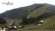 Archiv Foto Webcam Tux Lanersbach - Ausblick Appartements Schöne Aussicht 07:00