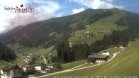 Archiv Foto Webcam Tux Lanersbach - Ausblick Appartements Schöne Aussicht 09:00