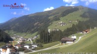 Archiv Foto Webcam Tux Lanersbach - Ausblick Appartements Schöne Aussicht 07:00