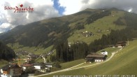 Archiv Foto Webcam Tux Lanersbach - Ausblick Appartements Schöne Aussicht 09:00