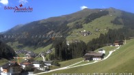 Archiv Foto Webcam Tux Lanersbach - Ausblick Appartements Schöne Aussicht 09:00