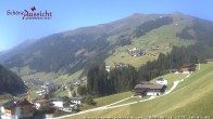Archiv Foto Webcam Tux Lanersbach - Ausblick Appartements Schöne Aussicht 09:00