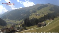 Archiv Foto Webcam Tux Lanersbach - Ausblick Appartements Schöne Aussicht 11:00