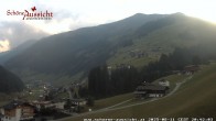 Archiv Foto Webcam Tux Lanersbach - Ausblick Appartements Schöne Aussicht 19:00