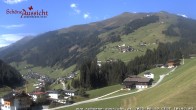 Archiv Foto Webcam Tux Lanersbach - Ausblick Appartements Schöne Aussicht 09:00