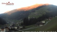 Archiv Foto Webcam Tux Lanersbach - Ausblick Appartements Schöne Aussicht 05:00