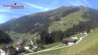 Archiv Foto Webcam Tux Lanersbach - Ausblick Appartements Schöne Aussicht 09:00