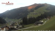 Archiv Foto Webcam Tux Lanersbach - Ausblick Appartements Schöne Aussicht 03:00