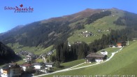 Archiv Foto Webcam Tux Lanersbach - Ausblick Appartements Schöne Aussicht 09:00