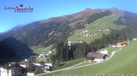Archiv Foto Webcam Tux Lanersbach - Ausblick Appartements Schöne Aussicht 07:00